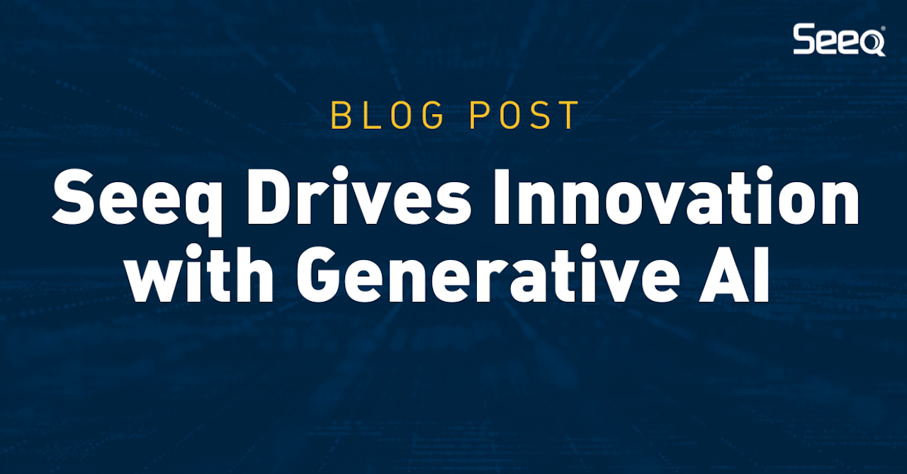 Seeq Drives Innovation with Generative AI 